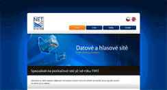 Desktop Screenshot of netsystem.cz