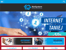 Tablet Screenshot of netsystem.net.pl